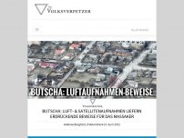 Bild zum Artikel: Butscha: Luft- & Satellitenaufnahmen liefern erdrückende Beweise für das Massaker