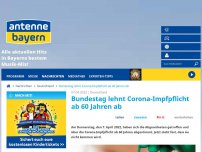 Bild zum Artikel: Bundestag lehnt Corona-Impfpflicht ab 60 Jahren ab