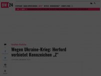 Bild zum Artikel: Wegen Ukraine-Krieg: Herford verbietet Kennzeichen „Z“