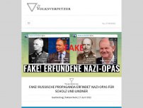 Bild zum Artikel: Fake! Russische Propaganda erfindet Nazi-Opas für Scholz und Lindner