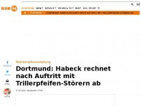 Bild zum Artikel: Habeck-Auftritt in Dortmund massiv gestört: Vizekanzler reagiert genervt
