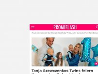 Bild zum Artikel: Tanja Szewczenkos Twins feiern ihren ersten Geburtstag!