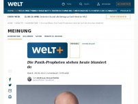 Bild zum Artikel: Die Panik-Propheten stehen heute blamiert da