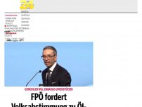 Bild zum Artikel: FPÖ fordert Volksabstimmung zu Öl-Embargo gegen Russland