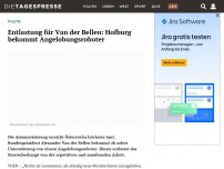 Bild zum Artikel: Entlastung für Van der Bellen: Hofburg bekommt Angelobungsroboter