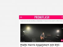 Bild zum Artikel: Malik Harris begeistert mit ESC-Performance für Deutschland!