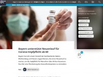 Bild zum Artikel: Bayern unterstützt Neuanlauf für Corona-Impfpflicht ab 60