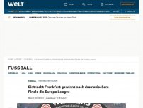 Bild zum Artikel: Eintracht Frankfurt gewinnt nach dramatischem Finale die Europa League