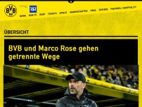 Bild zum Artikel: BVB und Marco Rose gehen getrennte Wege