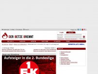 Bild zum Artikel: News | Betze-Wahnsinn in Dresden! FCK siegt 2:0 und steigt auf | Der Betze brennt