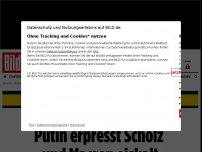 Bild zum Artikel: Es geht um Getreidevorräte - Putin erpresst Scholz und Macron eiskalt