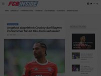 Bild zum Artikel: Angebot abgelehnt: Gnabry darf Bayern im Sommer für 40 Mio. Euro verlassen!