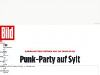 Bild zum Artikel: Ausnahmezustand wegen 9-Euro-Ticket - Punks stürmen Promi-Insel Sylt