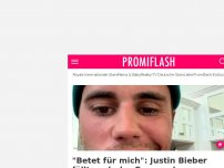 Bild zum Artikel: 'Betet für mich': Justin Bieber fällt auch das Essen schwer