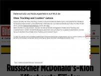Bild zum Artikel: Bye-bye Big Mac - Russen-McDonald’s öffnet erste Filialen