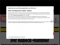 Bild zum Artikel: Nicht genug Gas für den Winter - Der Habeck-Hammer