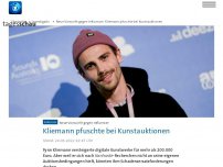 Bild zum Artikel: ARD-Recherche: Fynn Kliemann pfuschte bei Kunstauktionen