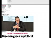 Bild zum Artikel: Begehren gegen Impfpflicht von Top-Anwälten gestartet