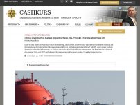 Bild zum Artikel: China investiert in Katars gigantisches LNG-Projekt - Europa abermals im Hintertreffen