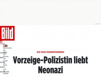 Bild zum Artikel: Sie war Hundeführerin - Vorzeige-Polizistin liebt Neonazi