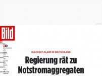 Bild zum Artikel: Blackout-Angst - Regierung rät zu Notstrom-Aggregat