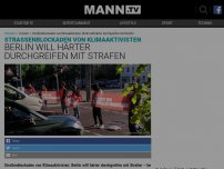 Bild zum Artikel: Straßenblockaden von Klimaaktivisten: Erste deutsche Stadt will mit saftigen Strafen durchgreifen