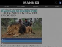 Bild zum Artikel: Er machte Jagd auf gefährdete Spezies – Trophäenjäger in Südafrika erschossen