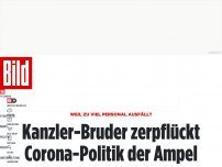 Bild zum Artikel: Weil zu viel Personal ausfällt - Kanzler-Bruder zerpflückt Corona-Politik der Ampel