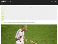 Bild zum Artikel: «Oh Zinédine, pas ça!» Zidanes Kopfstoss im WM-Final gegen Materazzi erschüttert die Welt