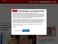 Bild zum Artikel: Umstrittener Altkanzler: Schröder: „Ich werde meine...