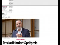Bild zum Artikel: Doskozil fordert Spritpreis-Deckel bei 1,50 Euro