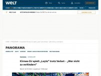 Bild zum Artikel: Kirmes-DJ spielt „Layla“ trotz Verbot – „War nicht zu verhindern“