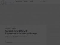 Bild zum Artikel: Tschüss E-Auto: BMW will Wasserstoffautos in Serie produzieren