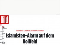 Bild zum Artikel: ISIS-Gruss am Düsseldorfer Flughafen - Islamisten-Alarm auf dem Rollfeld