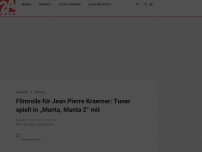 Bild zum Artikel: Filmrolle für Jean Pierre Kraemer: Tuner spielt in Manta Manta 2 mit