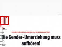 Bild zum Artikel: Kommentar - Die Gender-Umerziehung muss aufhören!