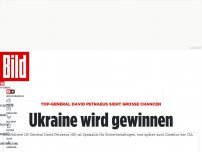 Bild zum Artikel: Top-General David Petraeus sieht große Chancen - Ukraine wird gewinnen