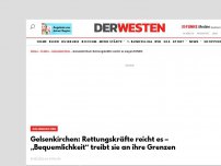 Bild zum Artikel: Gelsenkirchen: Rettungskräfte haben die Schnauze voll – „Bequemlichkeit in der Bevölkerung“ treibt sie an die Grenzen