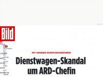 Bild zum Artikel: Mit unseren Rundfunkgebühren! - Dienstwagen-Skandal um ARD-Chefin