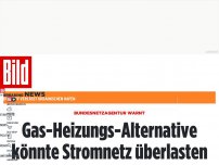 Bild zum Artikel: Bundesnetzagentur warnt - Heiz-Alternative für Gas könnte Stromnetz überlasten