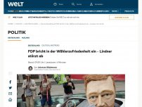 Bild zum Artikel: FDP bricht in der Wählerzufriedenheit ein – Lindner stürzt ab