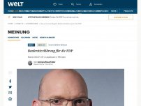 Bild zum Artikel: Bankrotterklärung für die FDP