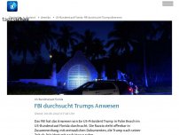Bild zum Artikel: FBI durchsucht offenbar Trumps Anwesen Mar-a-Lago
