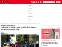 Bild zum Artikel: In Dortmund - Polizei erschießt mit Messer bewaffneten 16-Jährigen