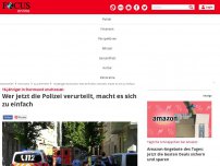 Bild zum Artikel: 16-Jähriger in Dortmund erschossen - Wer jetzt die Polizei verurteilt, macht es sich zu einfach