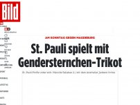 Bild zum Artikel: Am Sonntag gegen Magdeburg - St. Pauli spielt mit Gendersternchen-Trikot