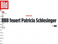 Bild zum Artikel: Fristlos! - RBB feuert Patricia Schlesinger