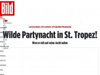 Bild zum Artikel: Leonardo DiCaprio sturzbetrunken - Wilde Partynacht in St. Tropez!