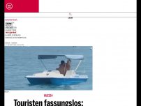 Bild zum Artikel: Touristen fassungslos: Pärchen treibt es mitten auf Tretboot