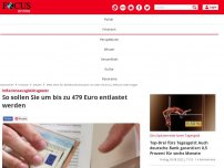 Bild zum Artikel: Inflationsausgleichsgesetz - So sollen Sie um bis zu 479 Euro entlastet werden